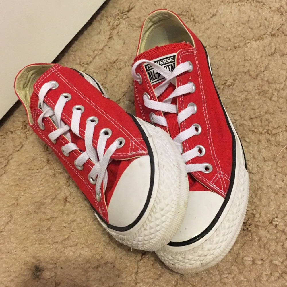red converse